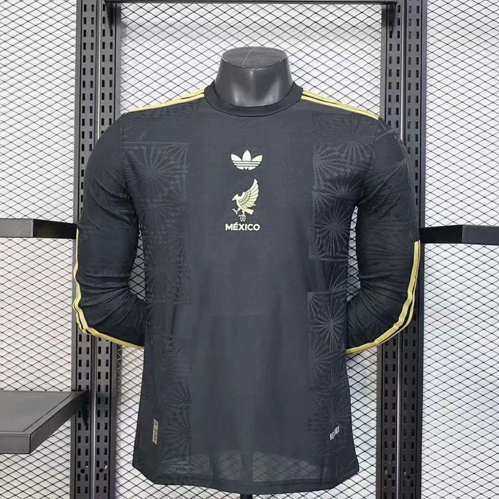 2025 Mexico National Team Home Player Edition Long Sleeve Football Shirt  — main view