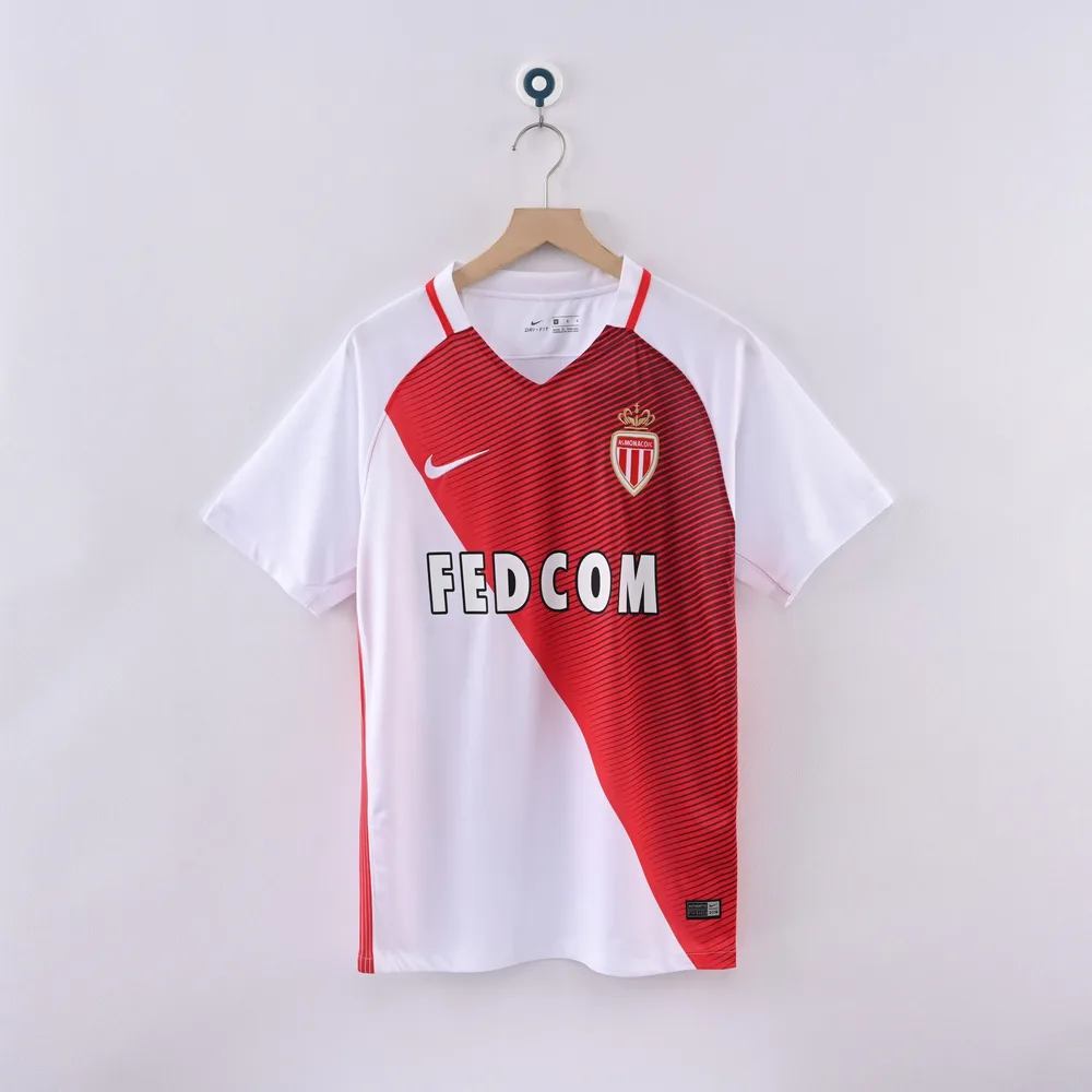 2016/2017 Retro AS Monaco Home（League version）Football Shirt   — main view