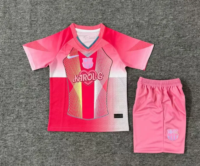 2025/2026 Barcelona Koralg Joint Name Fußballtrikot  Kindergröße — main view