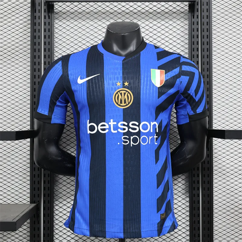 2024/2025 Spielerversion Inter Mailand Heim Fußballtrikot AAA fan-gradät — main view