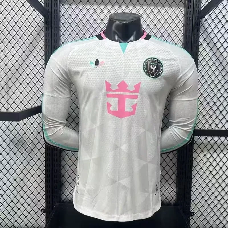 Camiseta de fútbol Inter Miami Third Away Player Version manga larga 2026/2027  Thailand Quality — main view