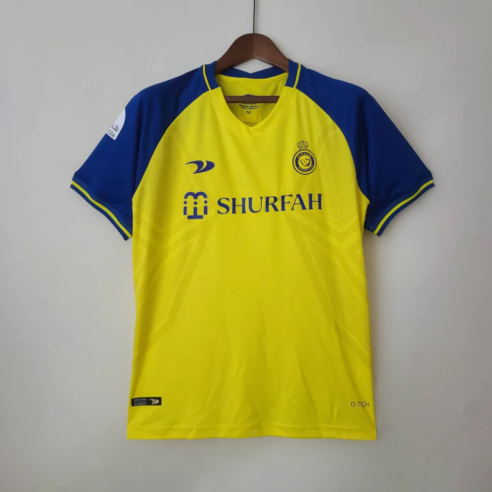 2022/2023 Al-Nassr Camisa de Futebol Casa — main view