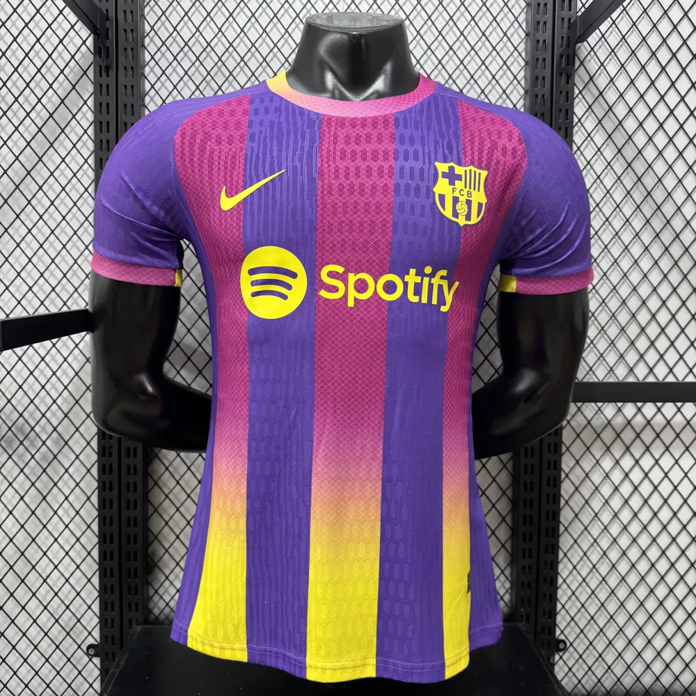 2026/2027 Player Version Barcelona Special Edition Red Purple Football Jersey   — main view