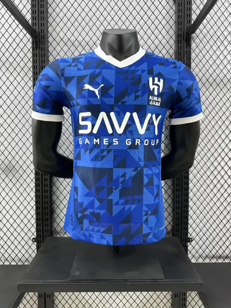 2024/2025 Spielerversion Al-Hilal Saudi Heimtrikot  — main view