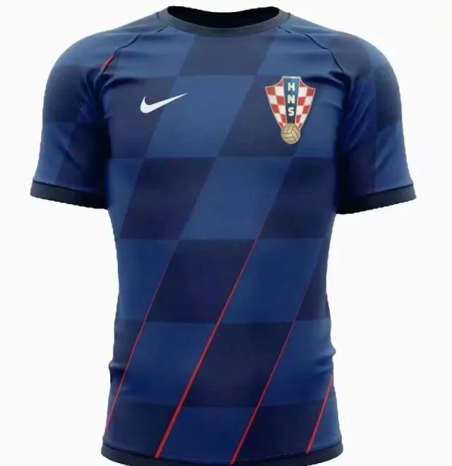 2024 Croatia National Team Away Football Shirt  — main view