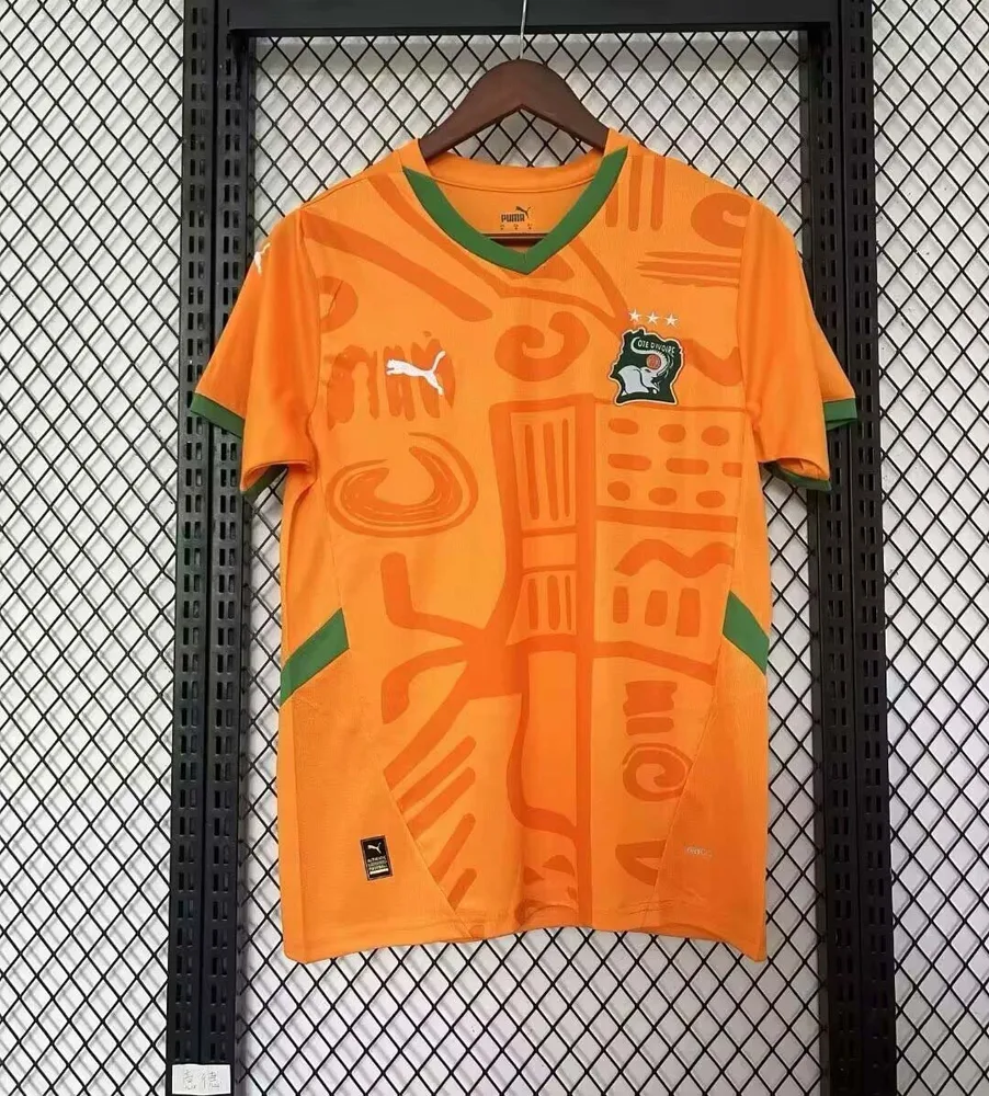 2024 Côte d'Ivoire National Team Home Football Shirt  — main view