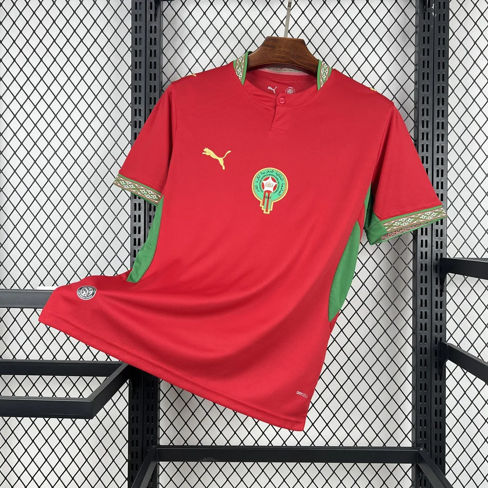 Camisa de Futebol Casa Seleção Marroquina 2026 AAA Grau Fã — main view
