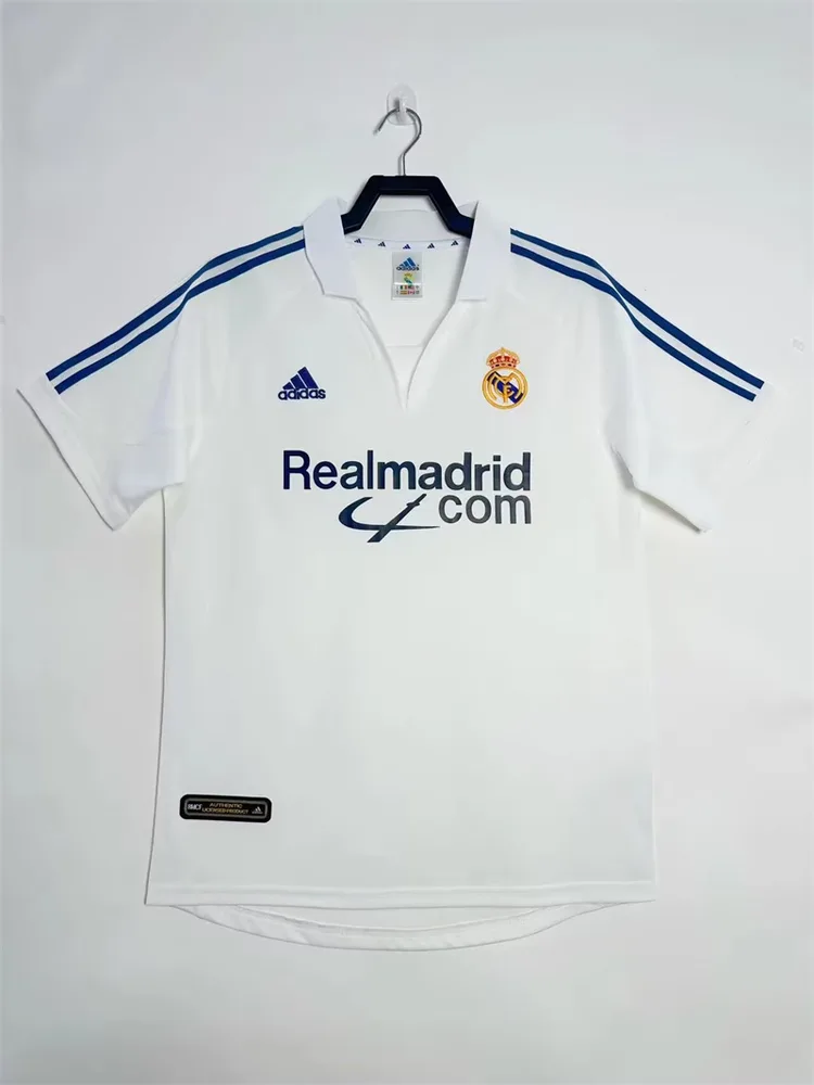 2001/2002 Rétro Real Madrid Domicile Maillot de Foot  — main view