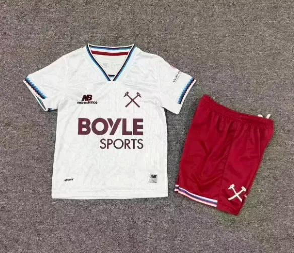2026/2027 West Ham United Camiseta de Fútbol Visitante   Talla Infantil — main view