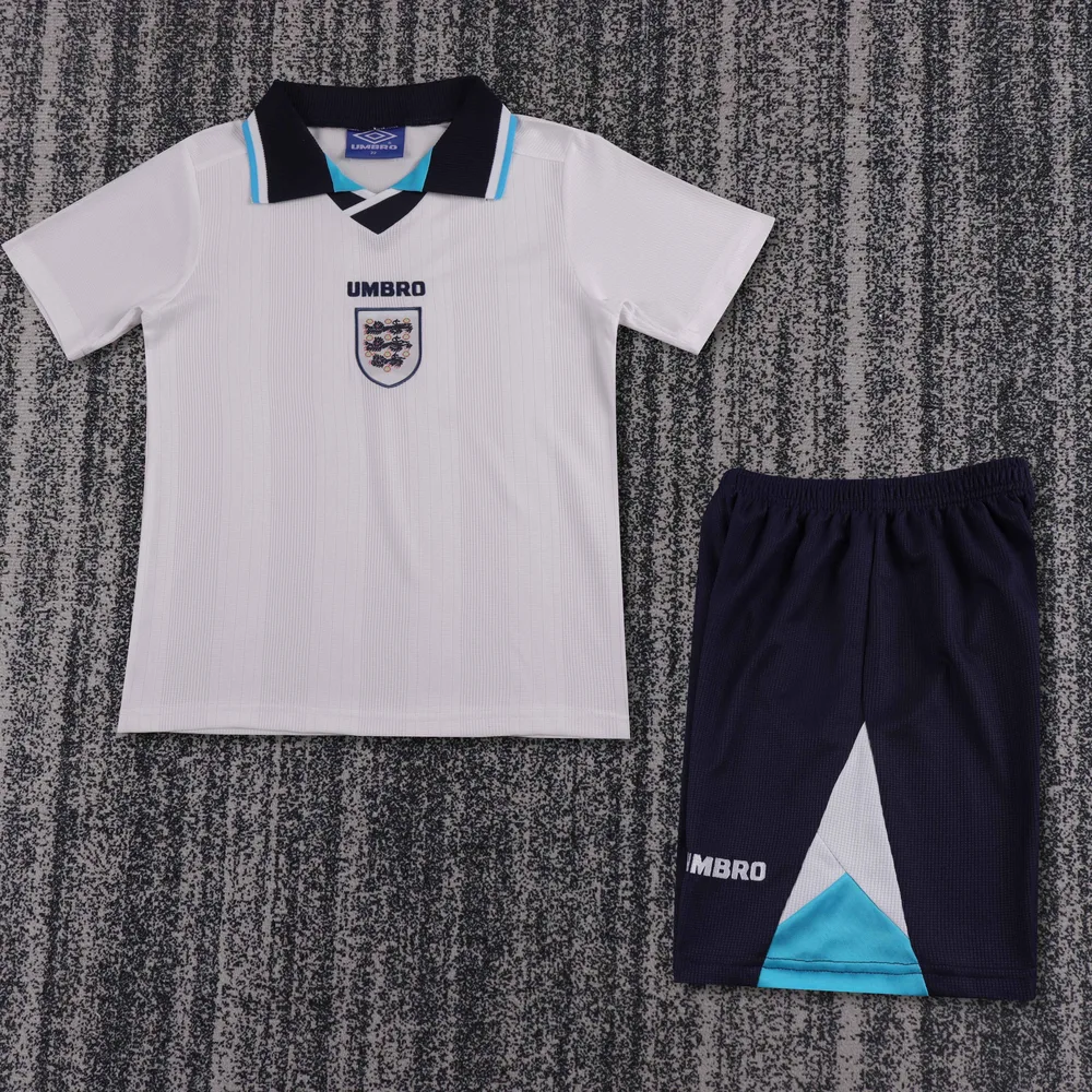 Maillot de football domicile rétro Angleterre 1996  Taille Enfant — main view