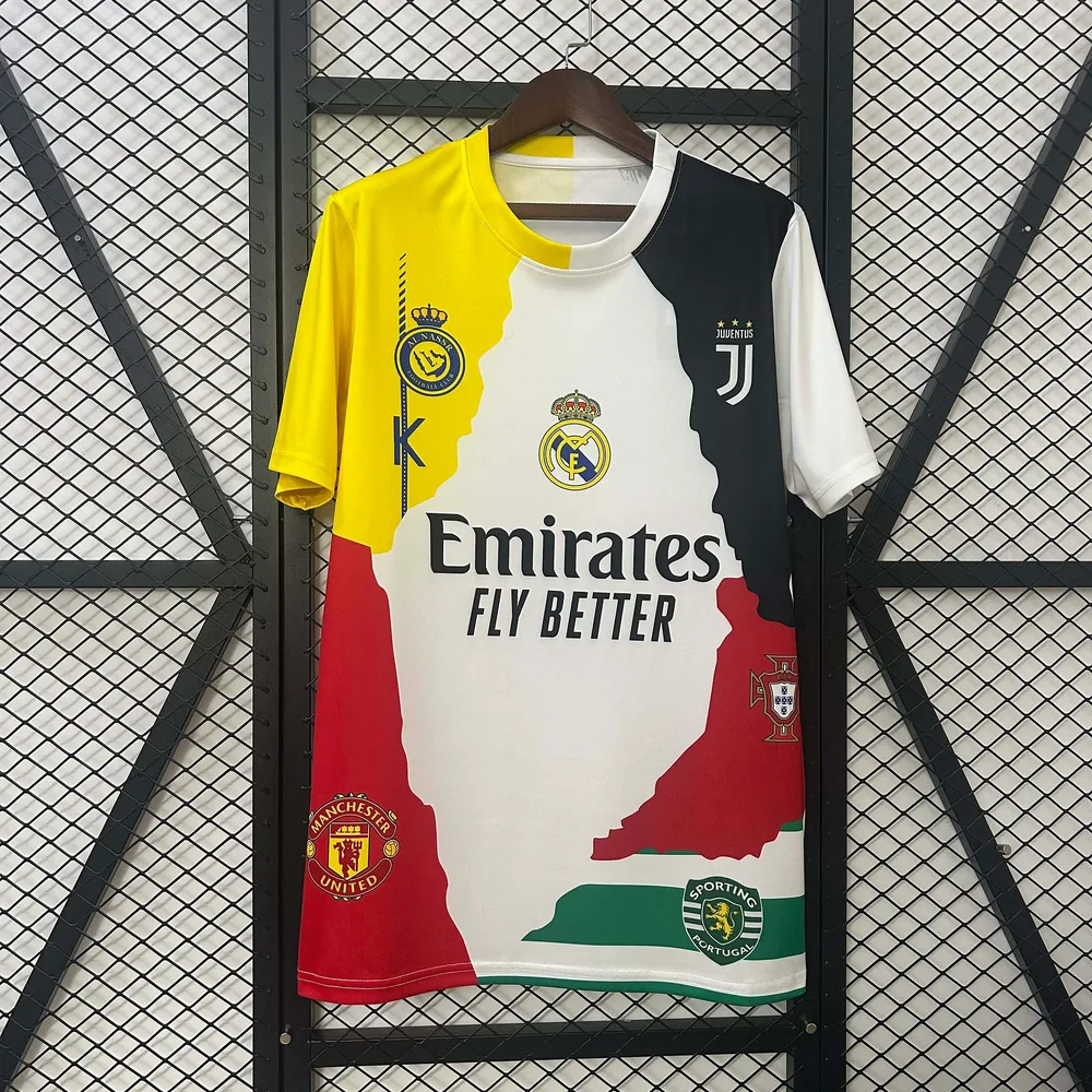 2025/2026 قميص Real Madrid رونالدو النسخة الخاصة درجة المشجع AAA — main view