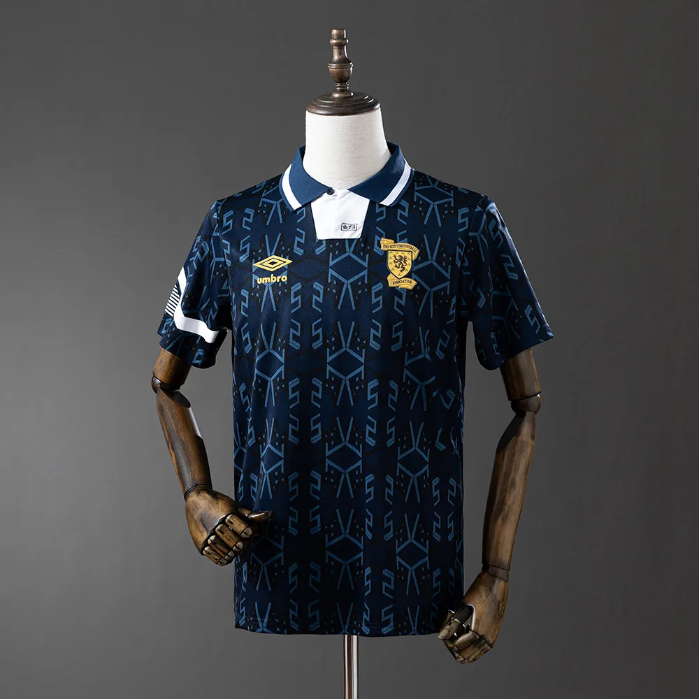1992/1993 Retro Schottische Nationalmannschaft Heimtrikot AAA Fan-Qualität — main view