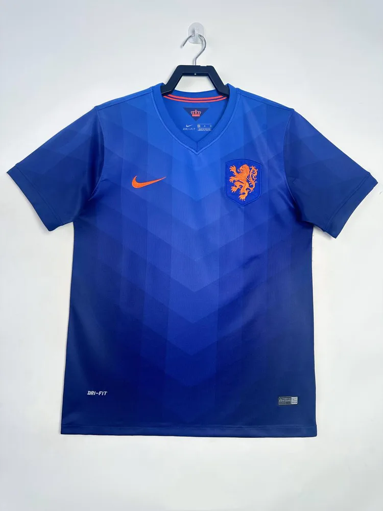 2014 Retro Netherlands Away Football Shirt  — main view