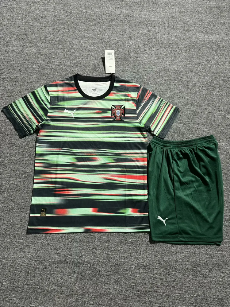 2025/2026 Portugal Training clothes Football Jersey  Kids Size — main view