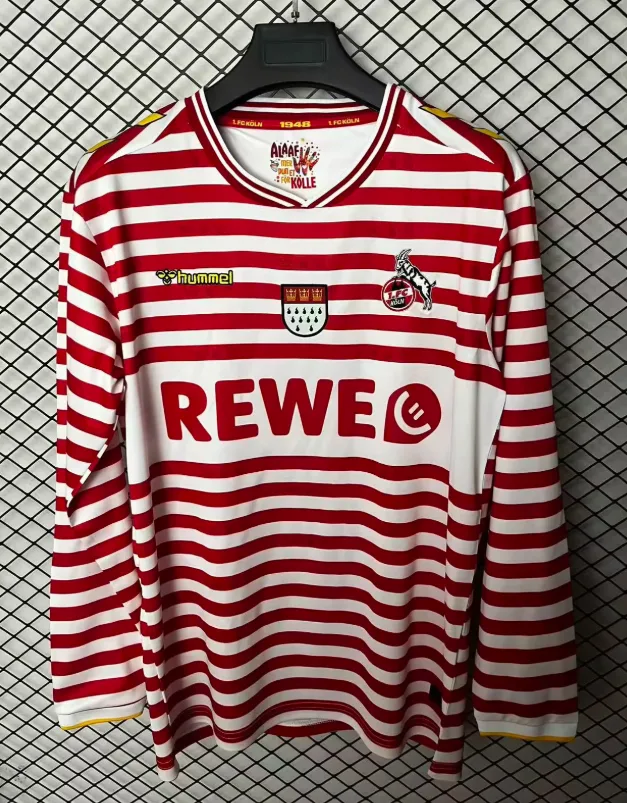 Maillot de football manches longues 2025/2026 FC Köln Carnaval lande — main view