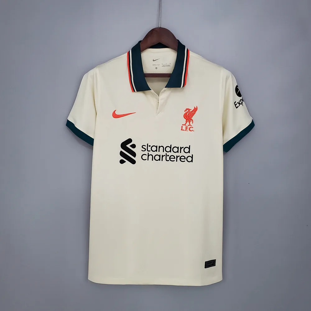 2021 / 2022 Liverpool Soccer Jersey  Away — main view