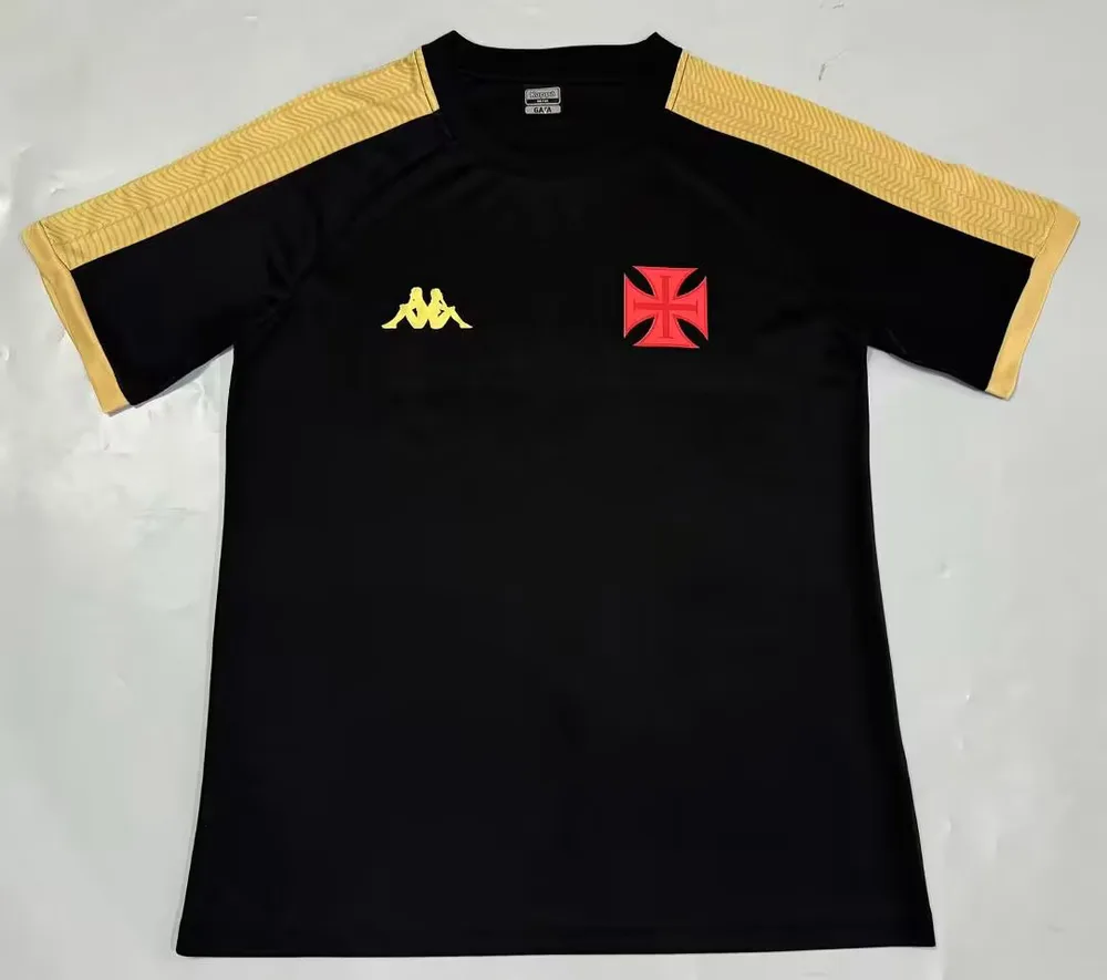 2025/2026 Vasco da Gama Schwarz Fußballtrikot  — main view