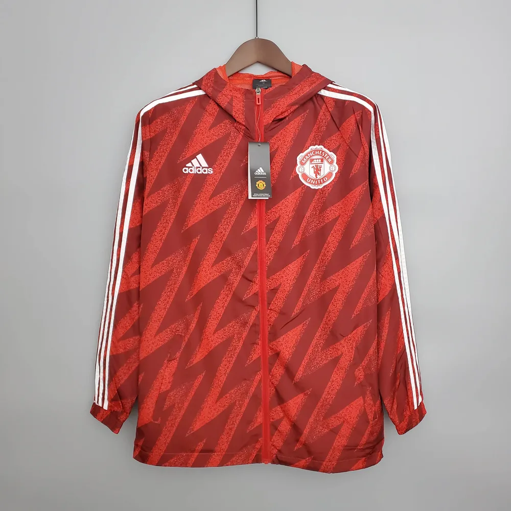 Chaqueta cortavientos del Manchester United 2021/2022 roja — main view
