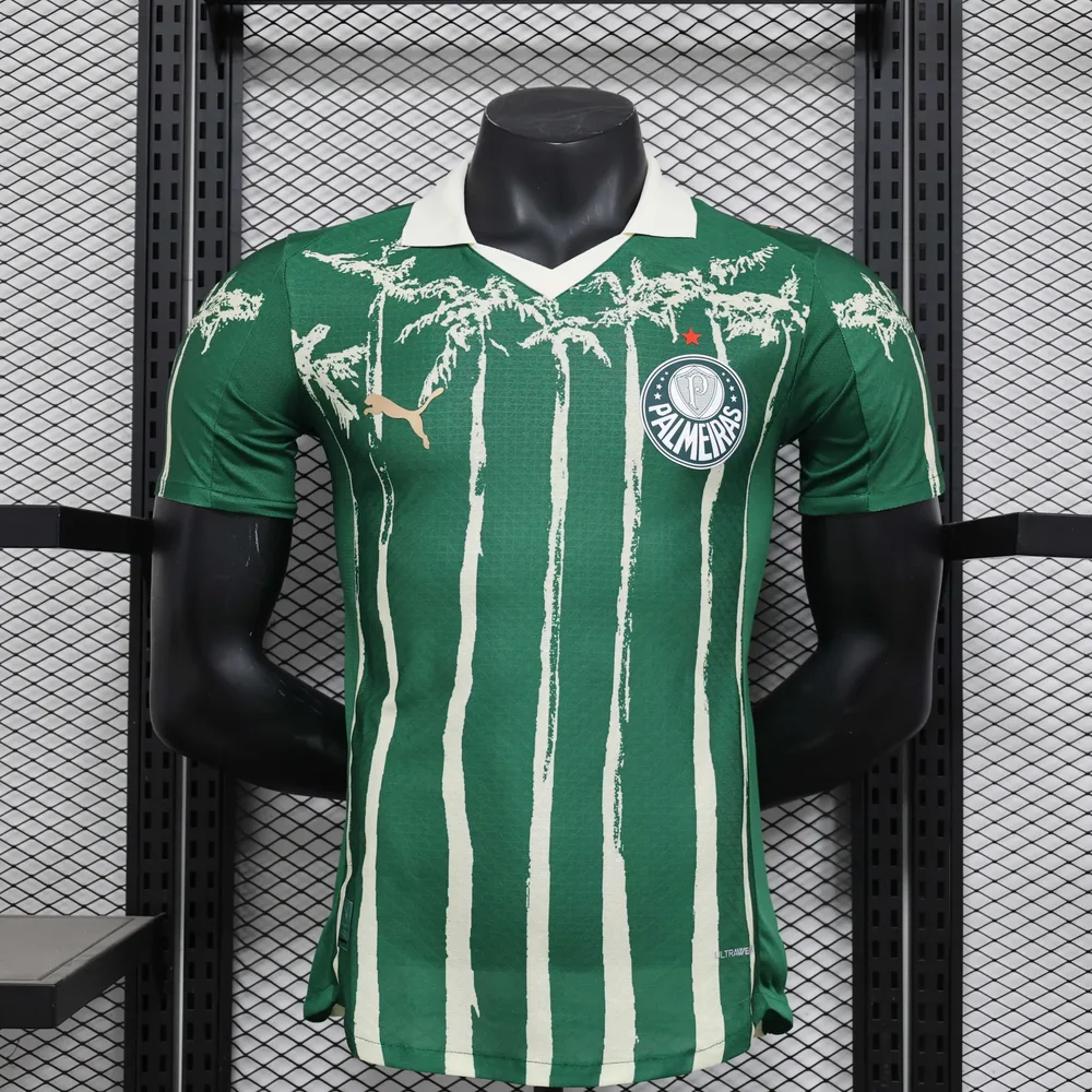 2025/2026 Version Joueur Palmeiras Domicile Vert Maillot de Football  — main view