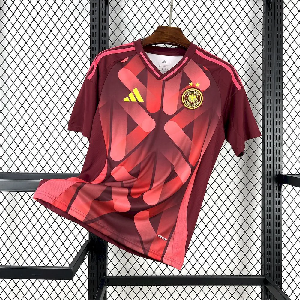 2025 Deutschland Auswärts-Fußballtrikot AAA Fan-Qualität — main view