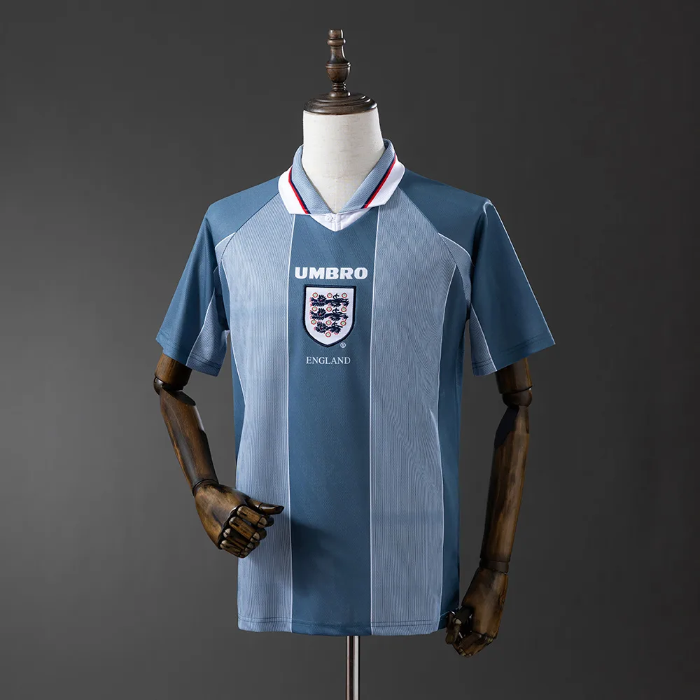 1996 Retro England Auswärtstrikot AAA Fan-Qualität — main view