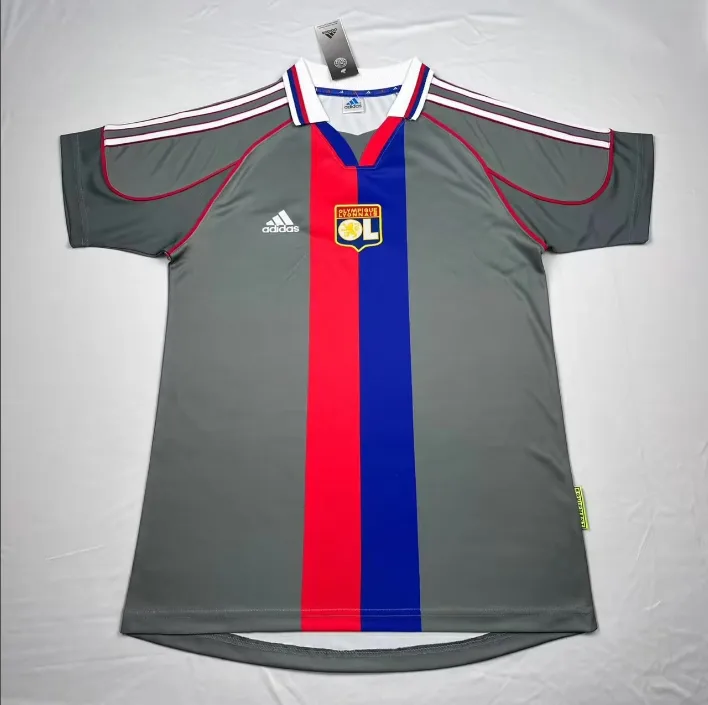 2000-2001 Retro Lyonnais Away Camisa de Futebol  — main view
