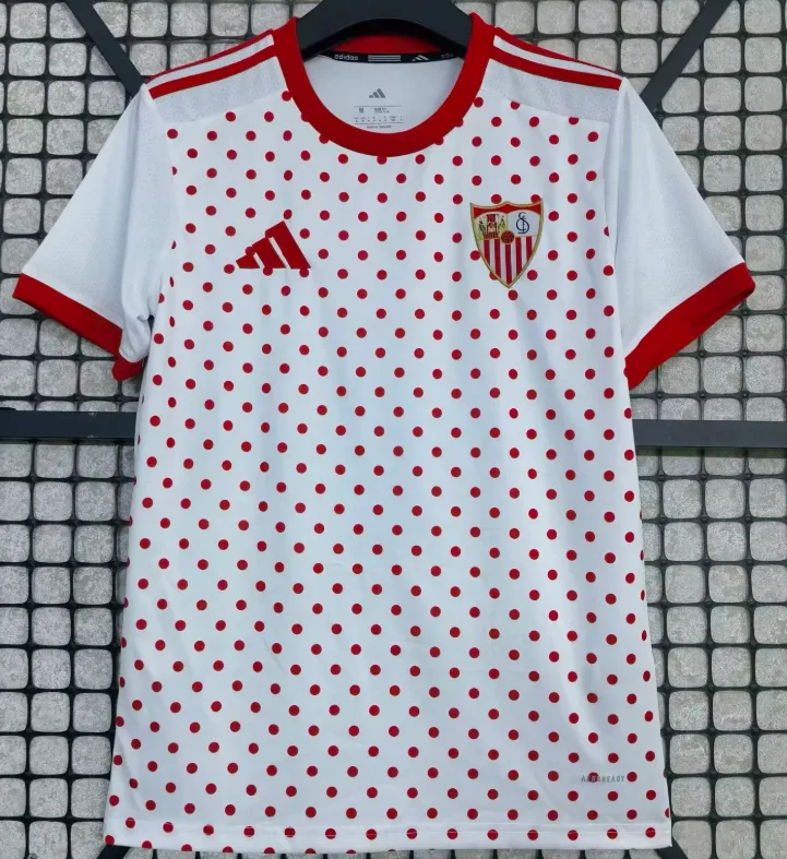 2025/2026 Sevilla Training Suit White Football Shirt  — main view