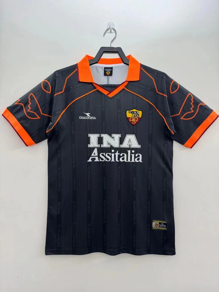 1999/2000 Retro Roma Auswärts Trikot  — main view