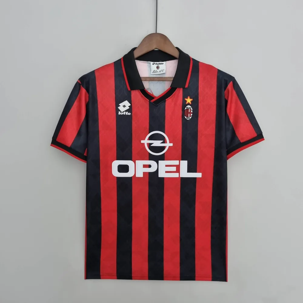 1995/1996 Retro AC Milan Home Football Shirt  — main view
