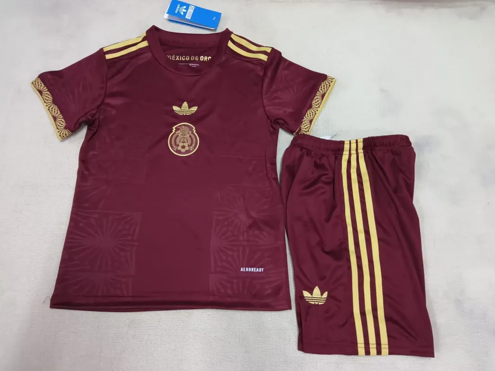 2025/2026 Mexiko National Sonderedition Rot Fußballtrikot  Kindergröße — main view
