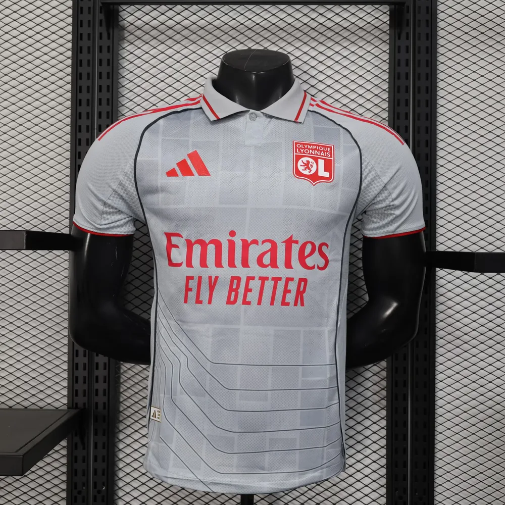 2025/2026 Player Version Lyon Third Away Football Shirt  — main view
