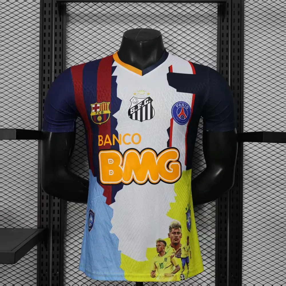 2025/2026 Player Version Santos Neymar Jr Special Edition Football Jersey  — main view