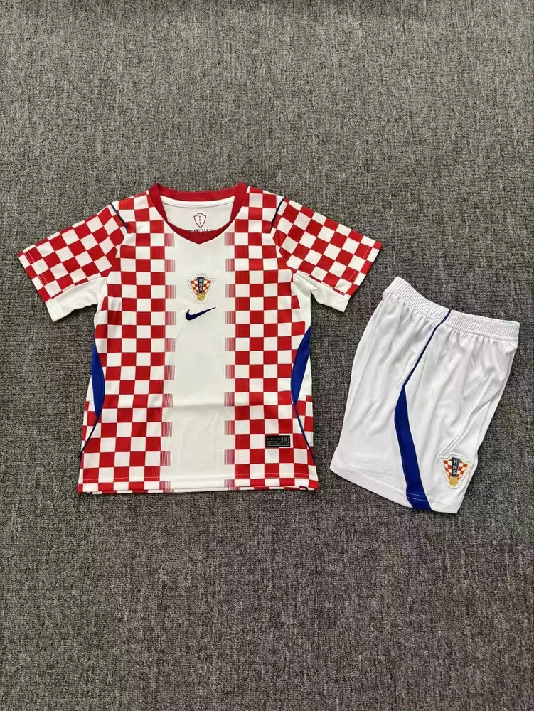 2026 Kroatien Nationalmannschaft Heim Fußballtrikot   Kindergröße — main view