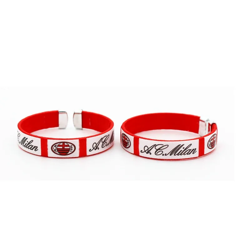 AC Milan Fan Football Wristband — main view
