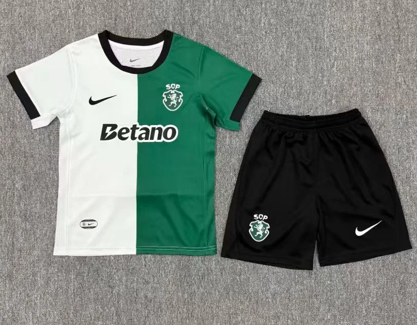 2025/2026 قميص كرة قدم Sporting Lisbon إصدار خاص جودة تايلاندية مقاس أطفال — main view