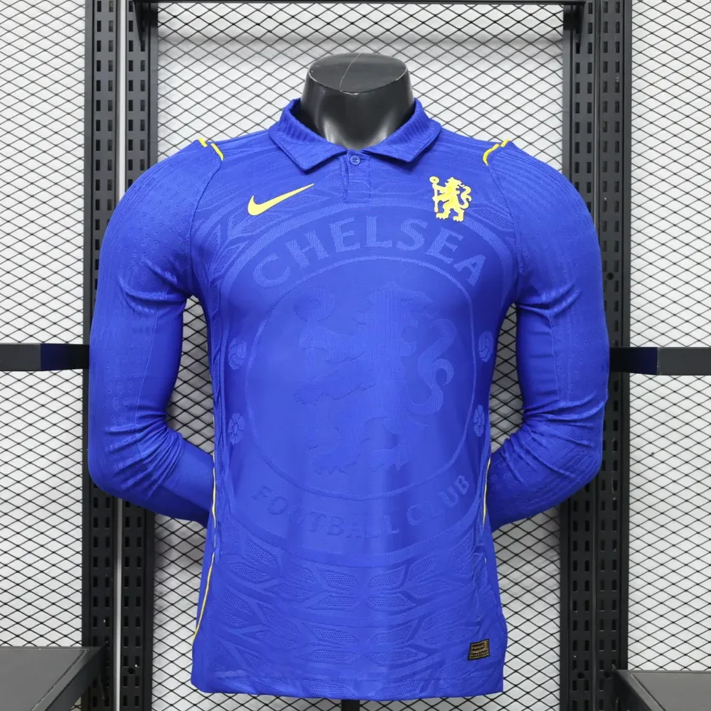 2026/2027 Long Sleeve Player Version Chelsea Home Football Jersey   — main view