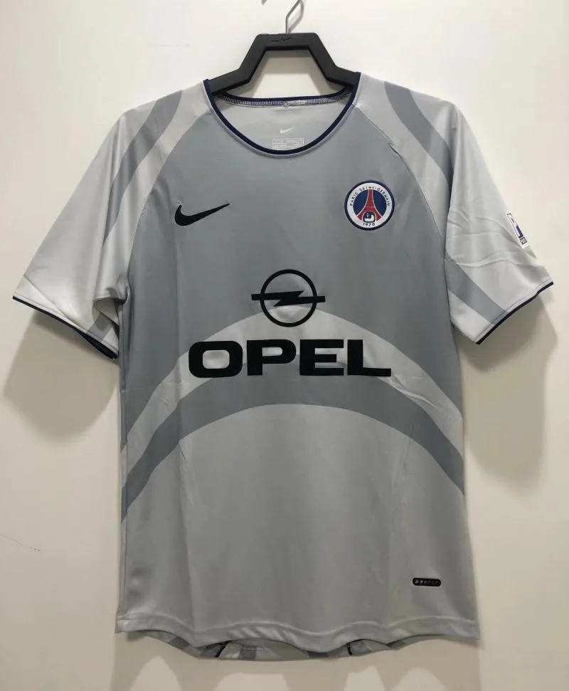 2001/2002 Retro Psg Paris Saint-Germain Camiseta Visitante  — main view