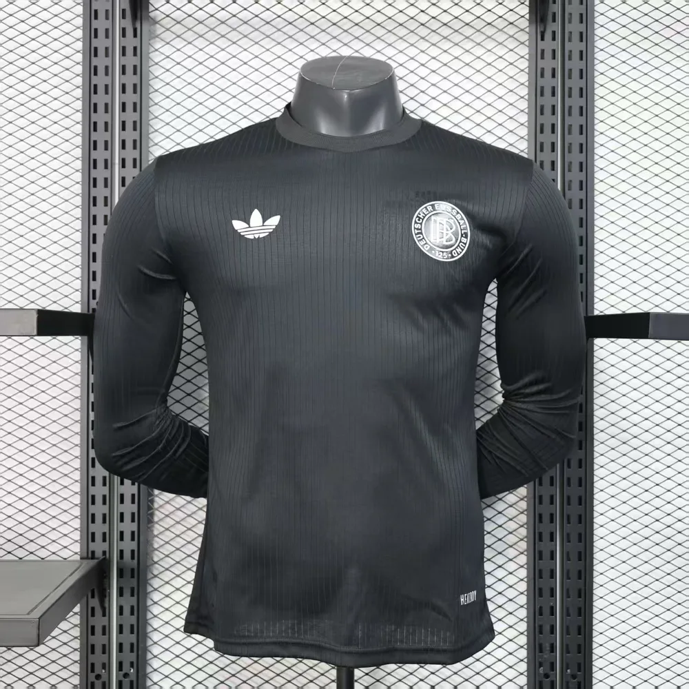 2025/2026 Maillot Blanc 125e Anniversaire Allemagne Manches Longues Version Joueur  — main view