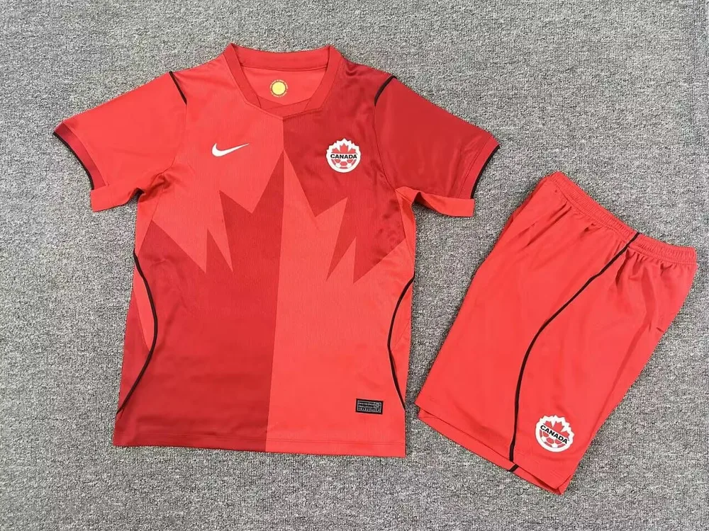 2026 Kanada Nationalmannschaft Heim Fußballtrikot   Kindergröße — main view