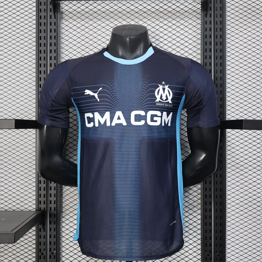 2025/2026 Versión Jugador Camiseta de Fútbol Visitante Olympique de Marseille Calidad Thai — main view