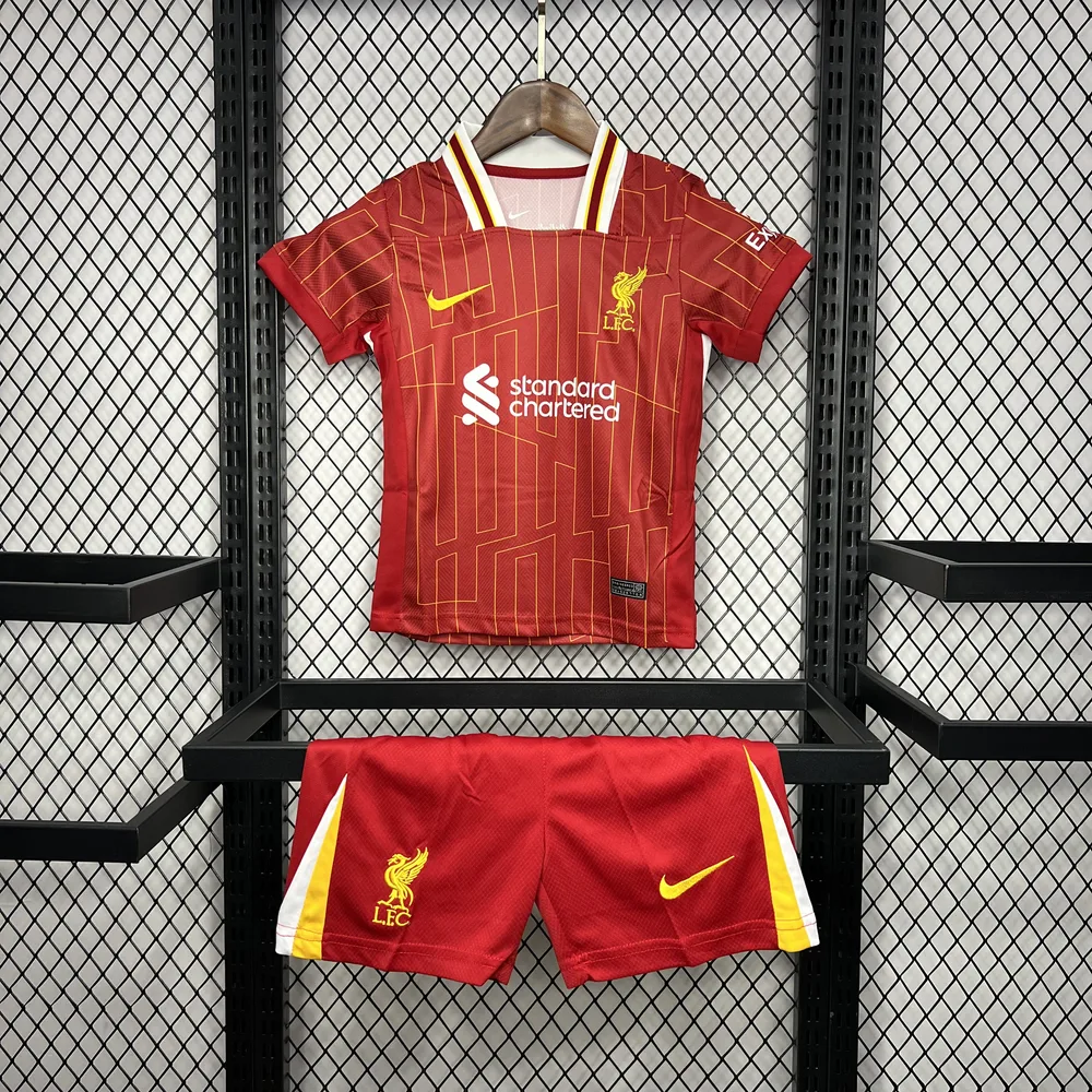 2024/2025 Liverpool Heim Fußballtrikot  Kindergröße — main view