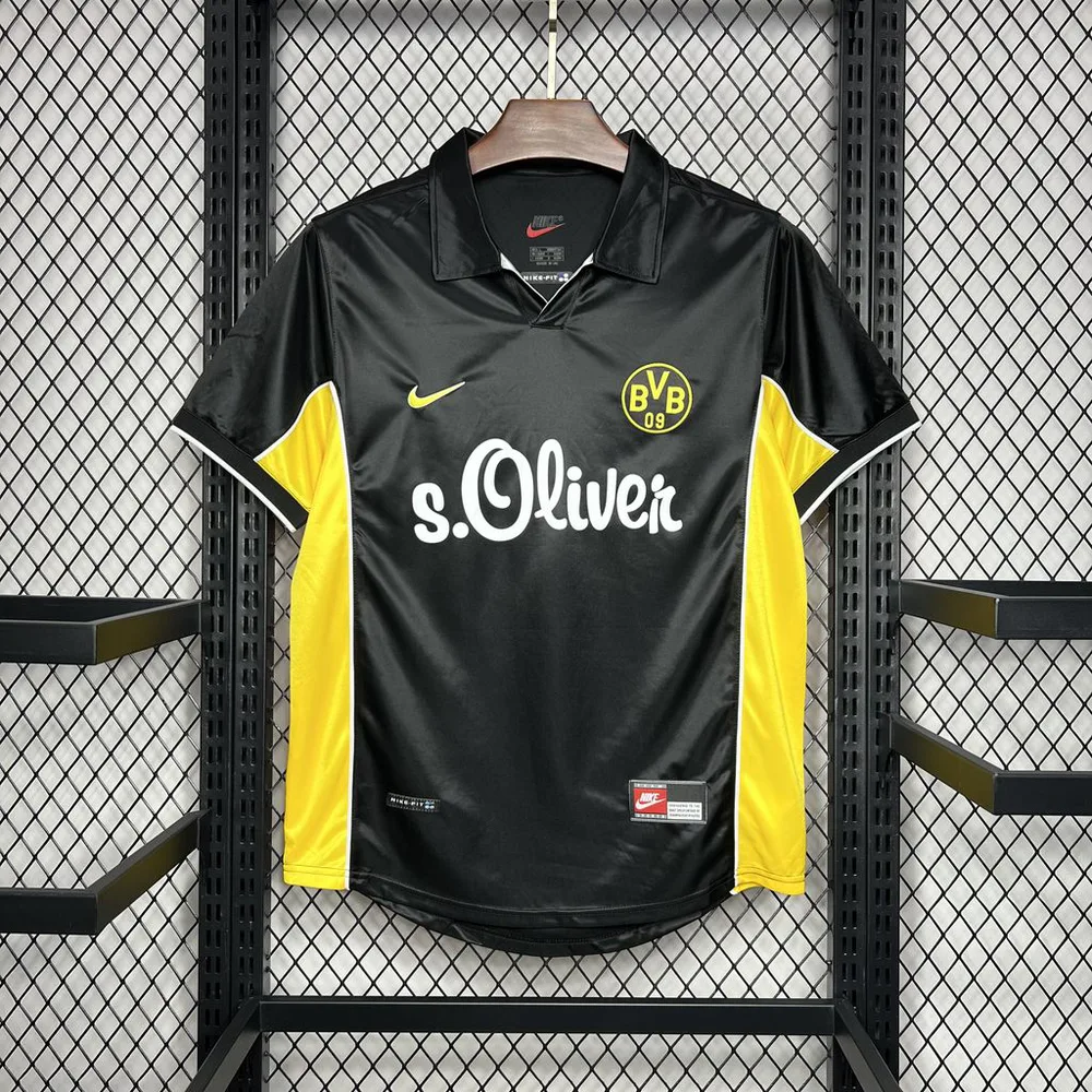 1998/2000 Retro Dortmund Camisa de Futebol Casa — main view