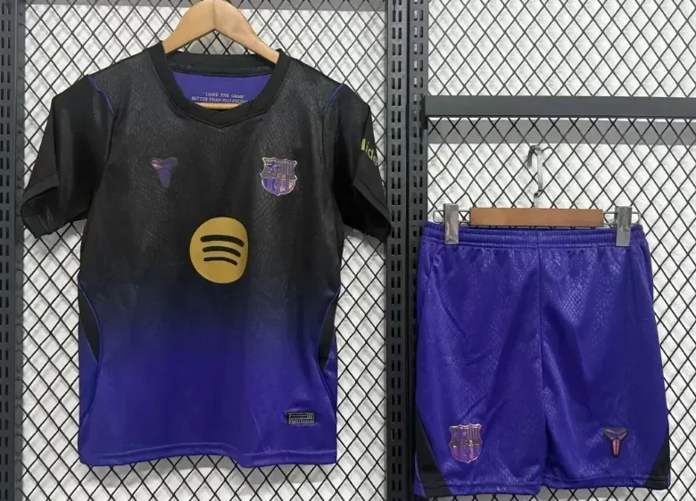 2026/2027 Barcelona Auswärts-Fußballtrikot   Kindergröße — main view