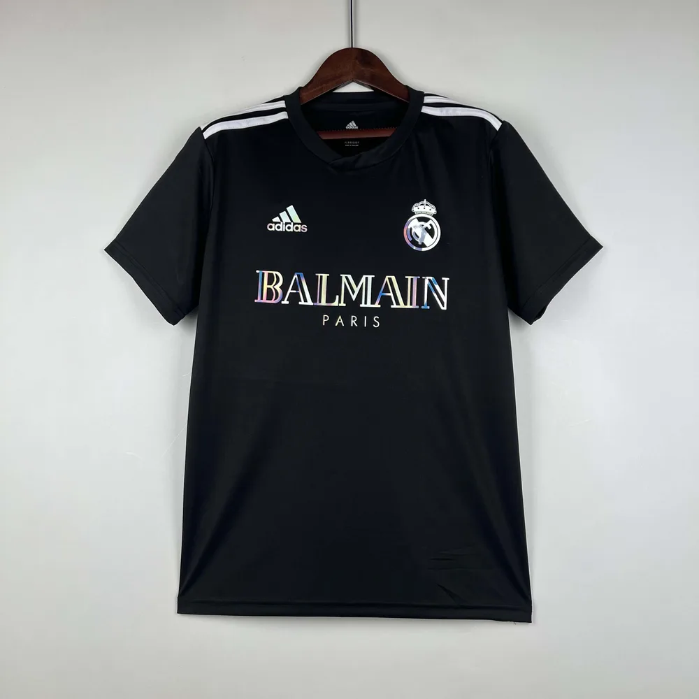 2023-2024 Real Madrid Camiseta de Fútbol Edición Especial Negra  — main view