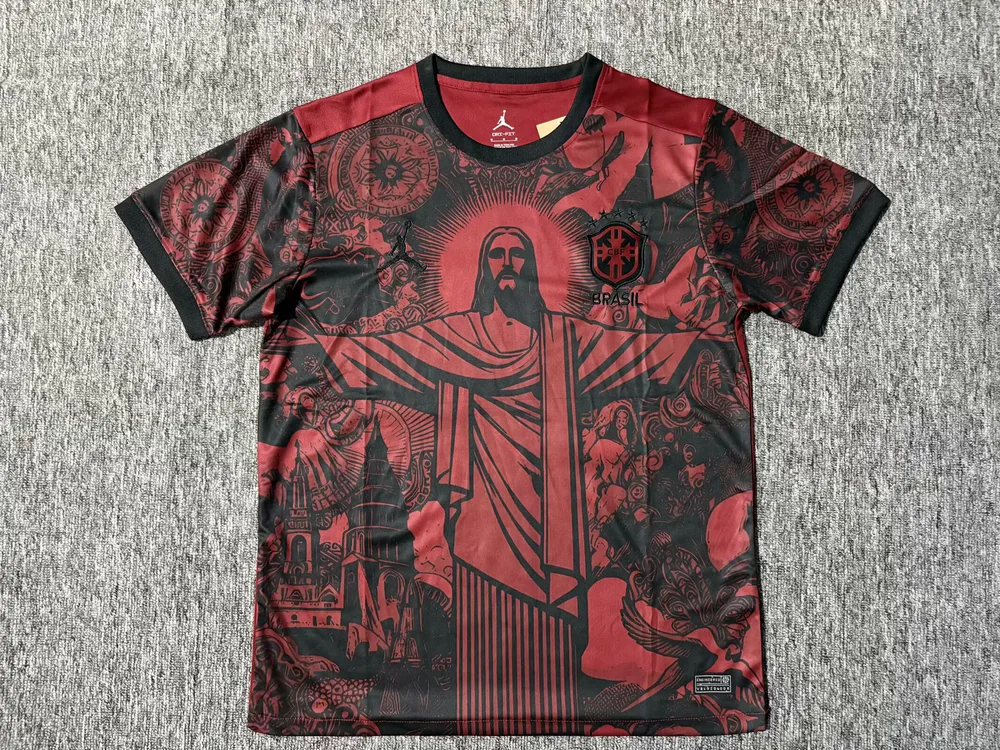 2025/2026 Brazil Goddess Wine Red Football Shirt  — main view