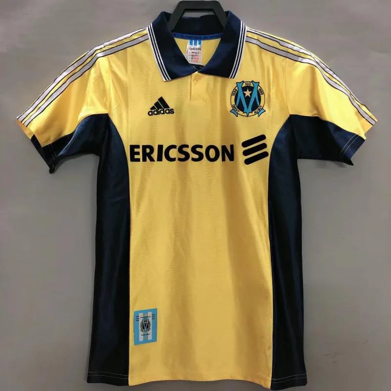 Camiseta de Fútbol Retro Tercera Visitante Olympique de Marseille 1998-1999  — main view