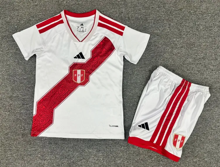 2026 Peru Nationalmannschaft Heim-Fußballtrikot  Kindergröße — main view