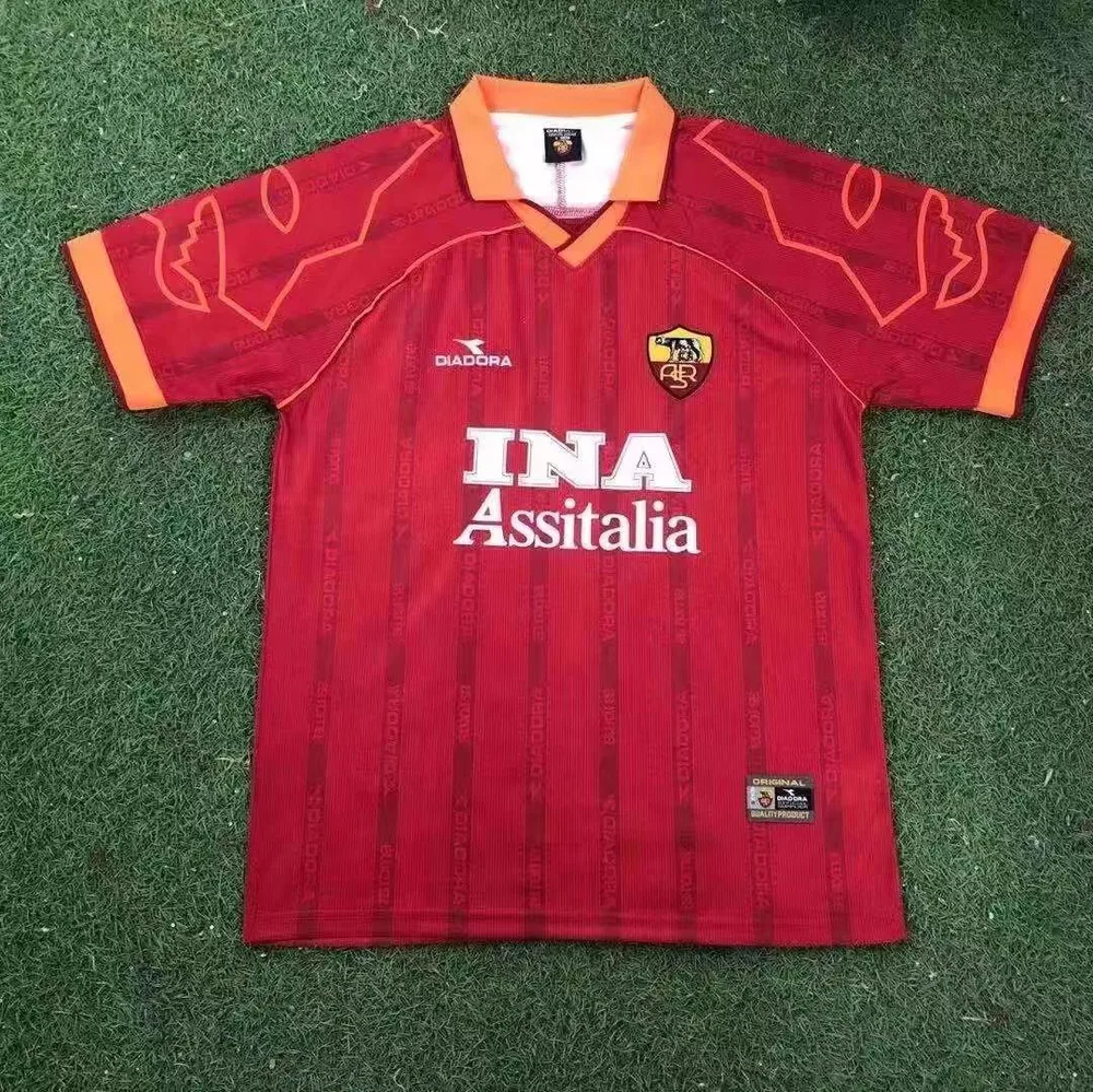 Camisa de Futebol Casa Roma Retrô 1999/2000 — main view