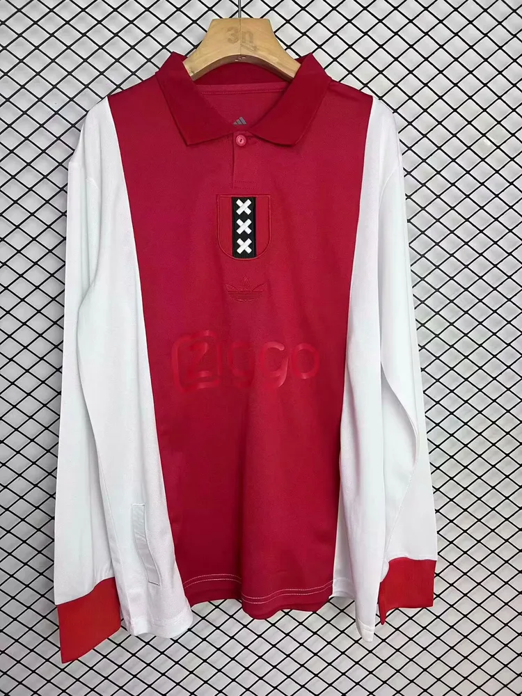 2025/2026 Manga Longa Ajax Edição Comemorativa Camisa de Futebol  — main view