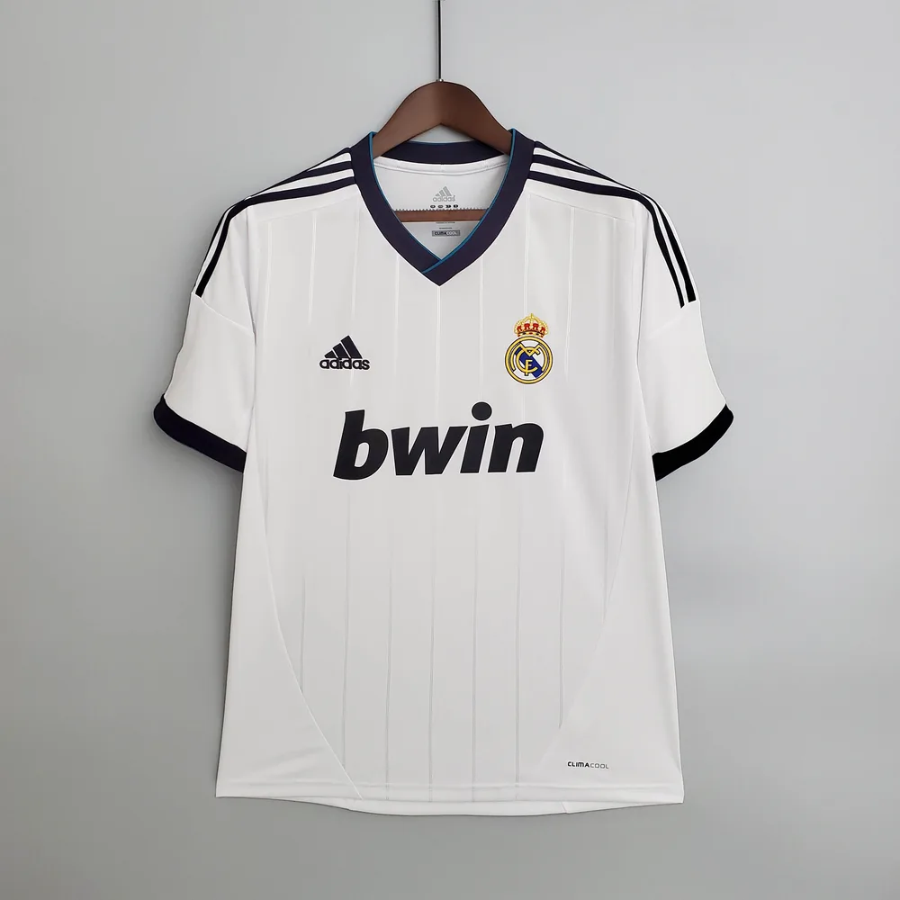 Camisa de Futebol Real Madrid Casa Retrô 2012/2013 — main view
